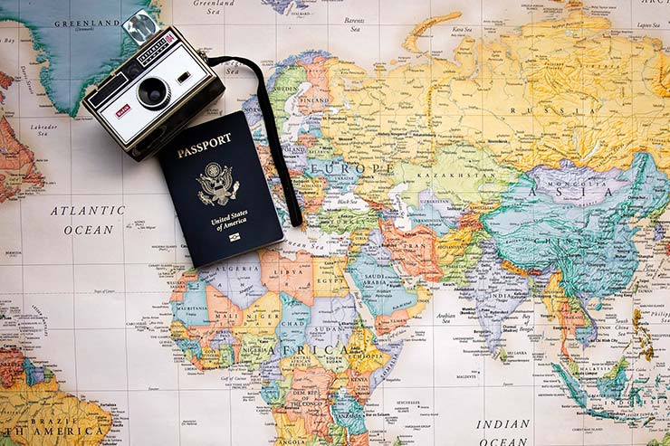 Documentação necessária para uma viagem internacional