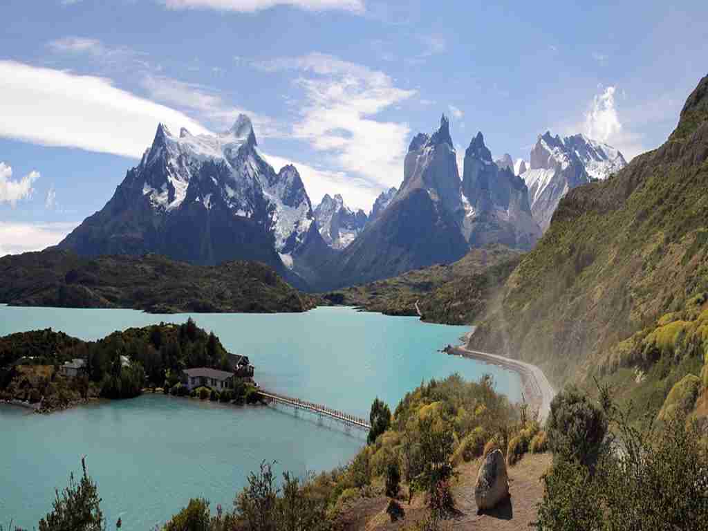 Mapa da Patagônia: Torres del Paine