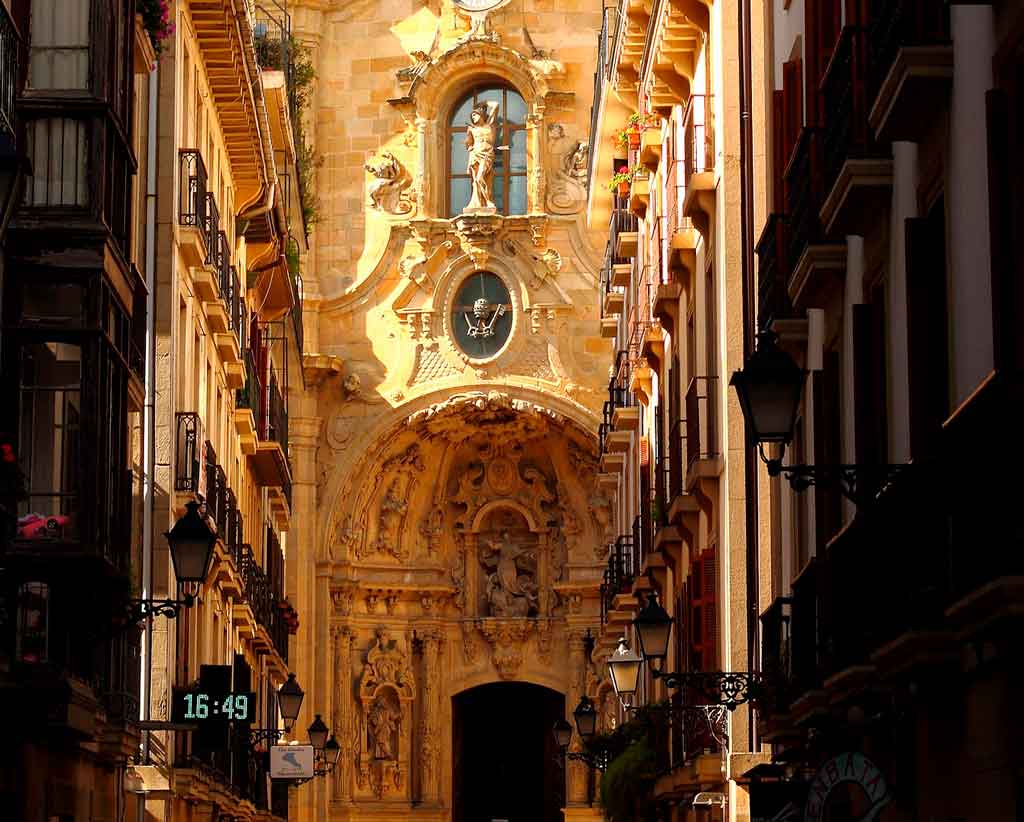 San Sebastián espanha centro histórico