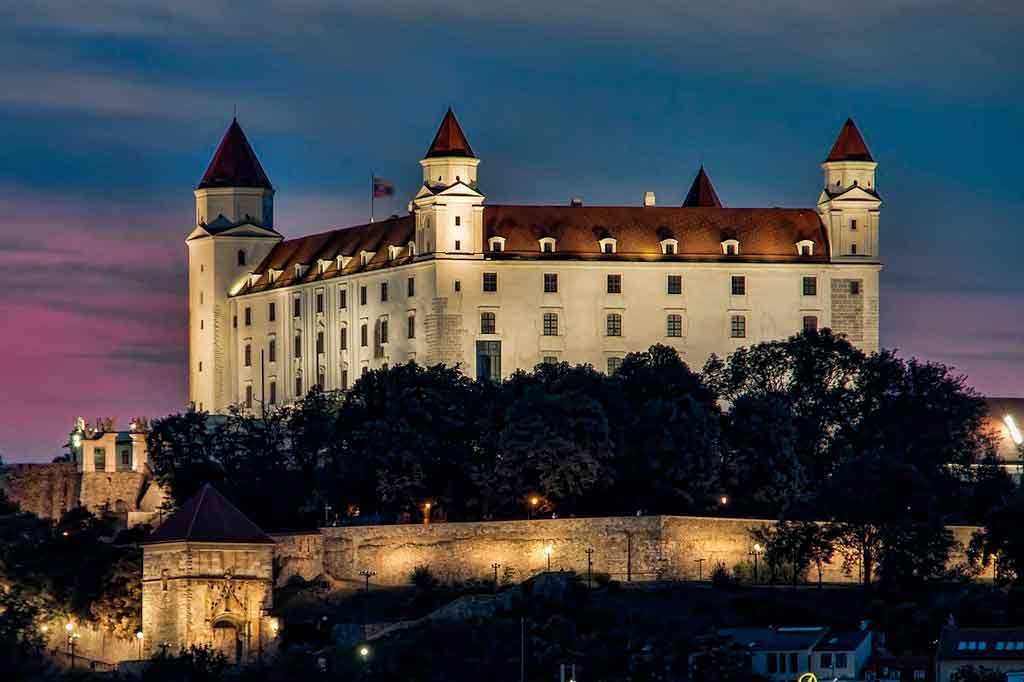 O que fazer em Bratislava castelo