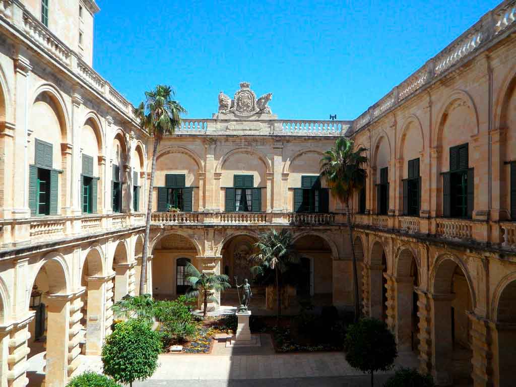 Valleta Malta palácio do grão mestre