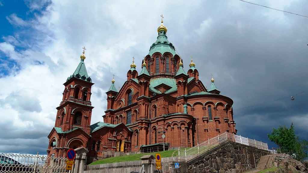Onde fica Helsique catedral ortodoxa uspenski