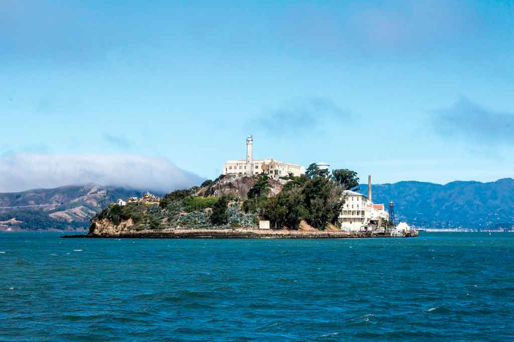 Pontos turísticos nos Estados Unidos alcatraz