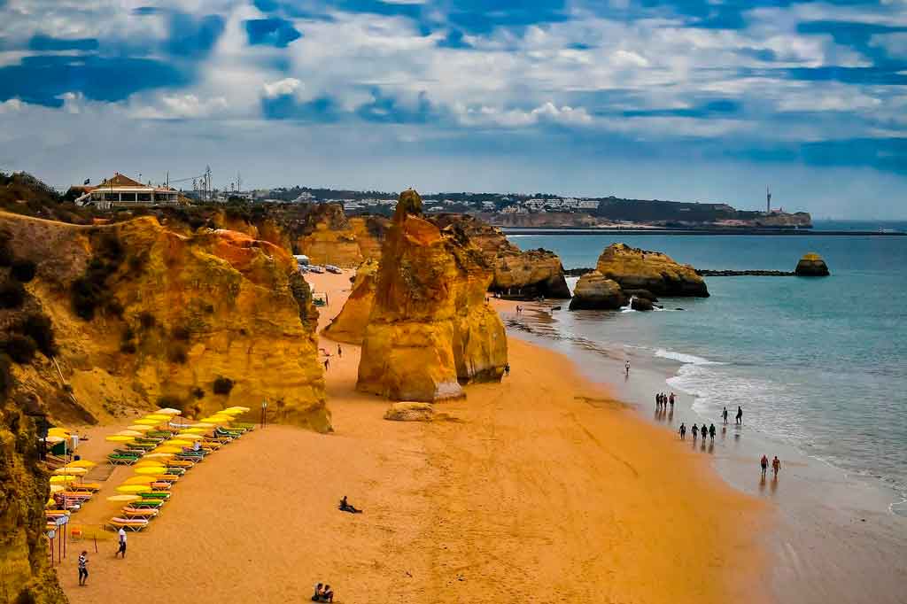 Mapa do Algarve  Visitando Portugal