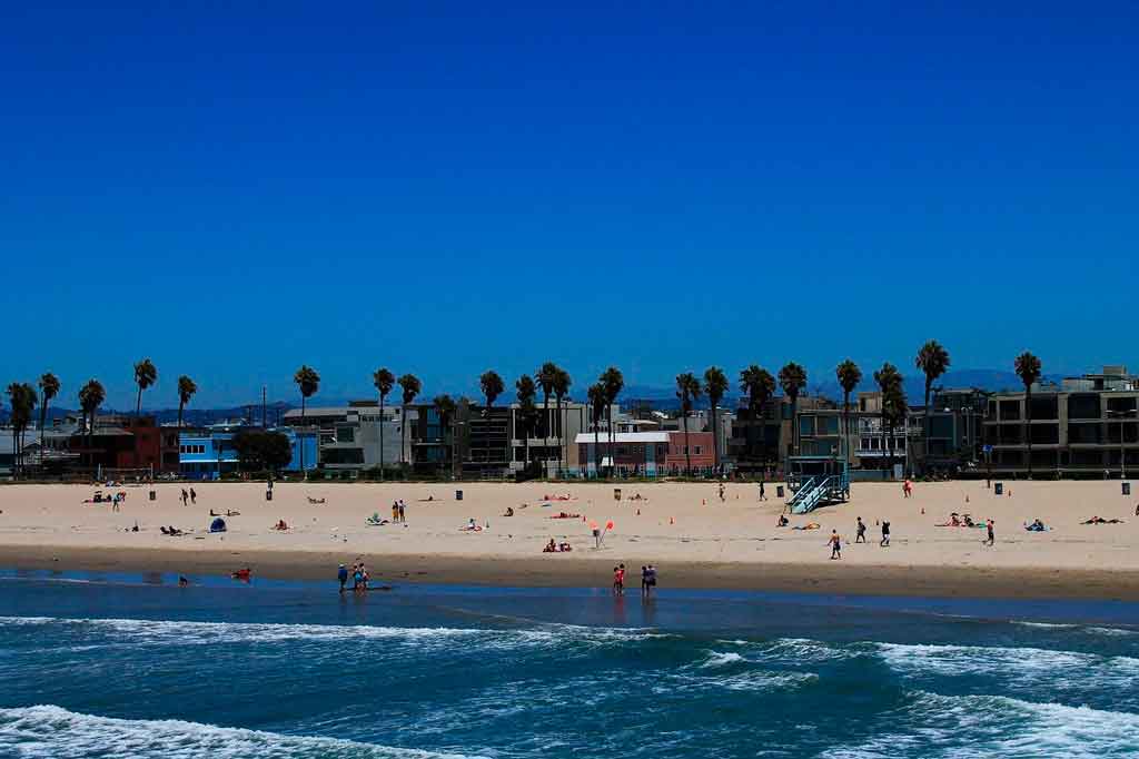 Santa Monica California santa monica beach