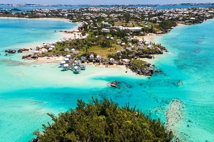 Onde fica a ilha das Bermudas?