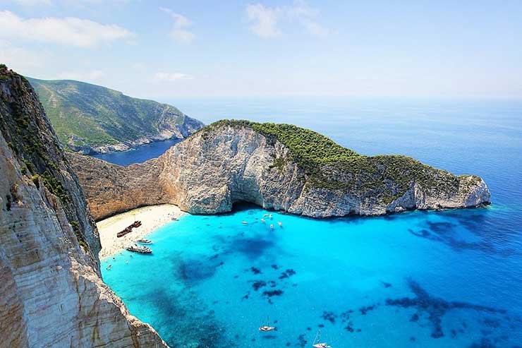 Praias da Grécia