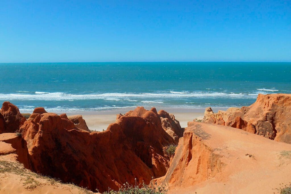 Praias do litoral leste do Ceará